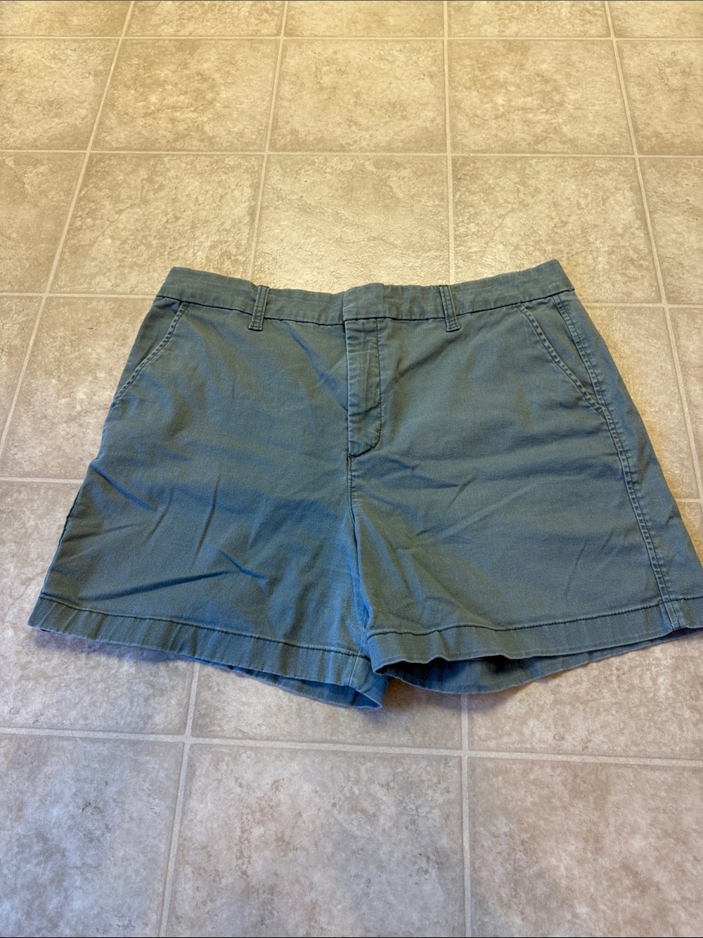 Classic High-Rise Teal Green Women’s Shorts